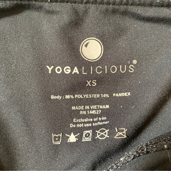 Yogalicious yoga pants size xsmall - Picture 7 of 8